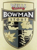 Пиво Wells Bowman Stout этикетка