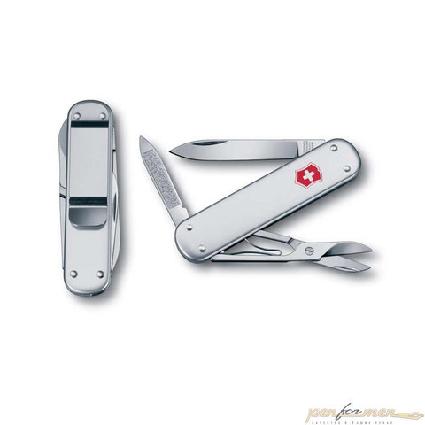 Нож Victorinox Money Clip 74мм 5 функций серебро (0.6540.16)