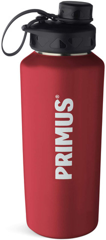 Картинка фляга туристическая Primus TrailBottle 1.0L S.S. Red - 1