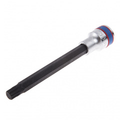 KING TONY (406610) Насадка (бита) торцевая 1/2", L = 140 мм, SPLINE, M10