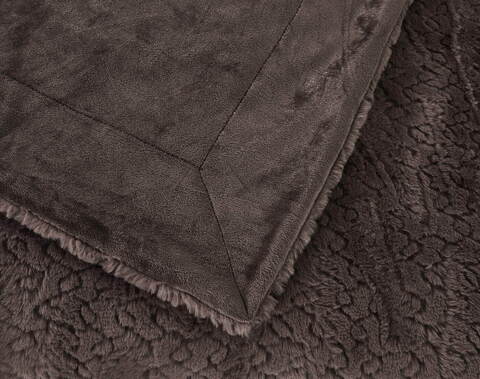 Плед 160х220 Sofi De MarkO Теодор шоколад