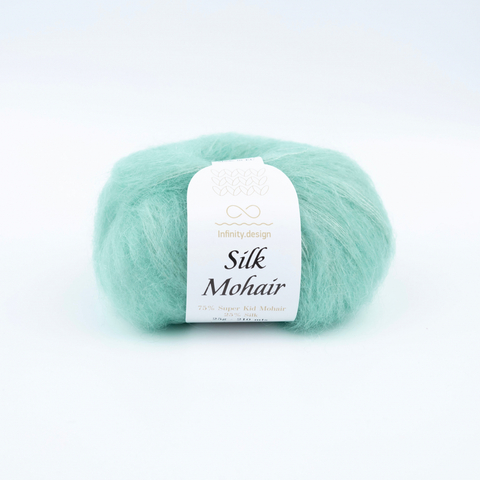 Пряжа Infinity Silk Mohair 7711 мята