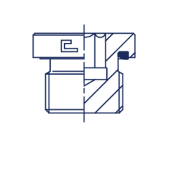 Заглушка VE М42x2 CAST