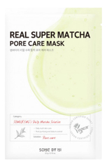 SOME BY MI Тканевая маска для лица с чаем матча - Real Super Match Pore Care Mask ,20 г