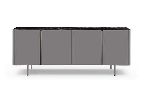 Комод с мраморной столешницей 80x42x200см Garda Decor Bbfly бежевый