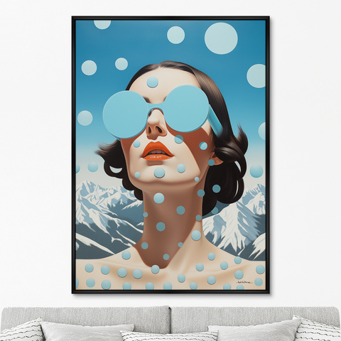 ArtNoMore - Репродукция картины на холсте Vibe collection, Хочу в Сочи, No 2, 2024г.