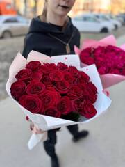 Букет «С любовью из России» 25 шт.