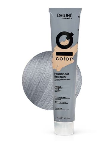 Краска перманентная 10.11 Extra light intense ash blonde IQ COLOR DEWAL Cosmetics
