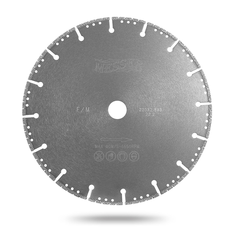Алмазный диск для резки металла Messer F/M. Диаметр 302 мм. (01-61-300)
