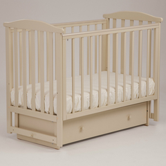 АБ  15.2  "Лютик"  кровать детская маятниковая  поперечн (орех светлый)