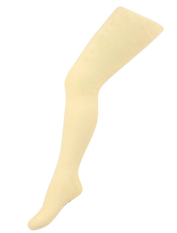 Махровые желтые колготки Arina