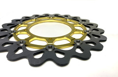 Передние тормозные диски ARASHI для Yamaha YZF-R1 04-06/FZ1 06-11 черные