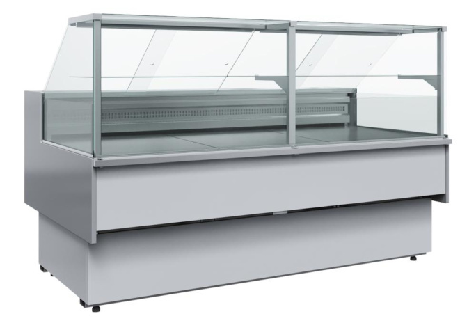 Витрина холодильная POLUS GC110 SM 2,0-1 (с боковинами) (0011-9006)