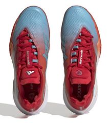 Женские теннисные кроссовки Adidas Barricade W Clay - preloved blue/silver metallic/preloved red