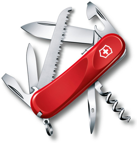 Складной нож Victorinox Evolution S13 (2.3813.SE) | 85 мм., в сложенном виде, 14 функций, коллекция Delemont