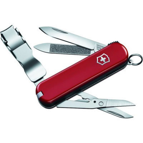 Нож Victorinox NailClip 65мм 8 функций красный (0.6463)