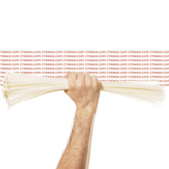 Стяжки морозостойкие Арктик 5х500 белые - 100 шт/уп | Хомуты кабельные морозостойкие