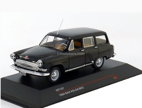 GAZ-M22 Volga black 1964 IST Models 1:43