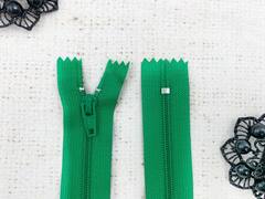 Молния брючная SBS автомат, L 20 см, Т3, н/р, травяной