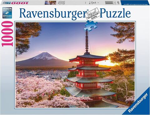 Puzzle Fuji Cherry Blossom View 1000 pcs