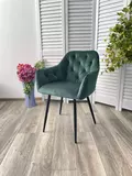 фото 3 Стул PERU BLUVEL-78 GREEN, велюр M-City на profcook.ru