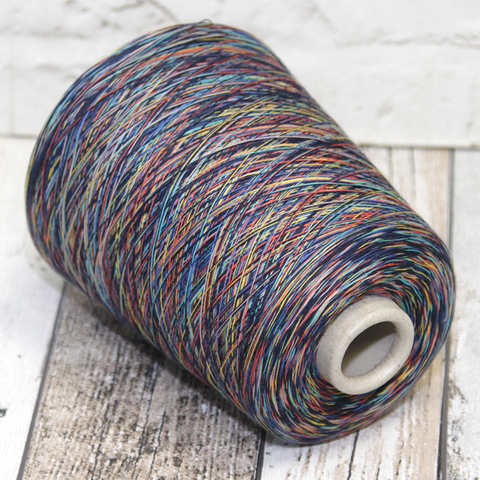 Хлопок MISSONI TRAFI 40/3 синий мультиколор