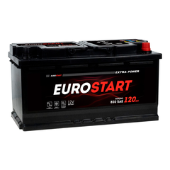 Аккумулятор EUROSTART Extra Power (120Ah, 850A, R+) EUT1200