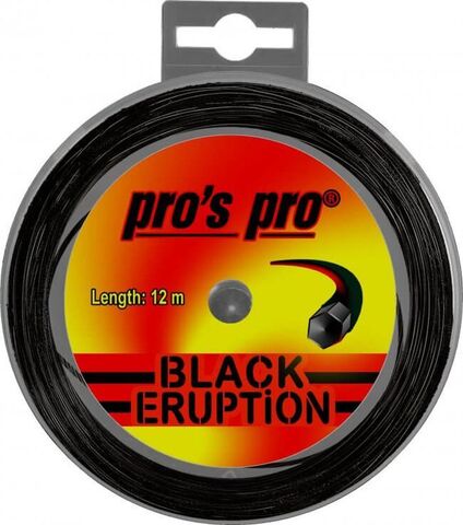 Теннисные струны Pro's Pro Eruption (12 m) - black