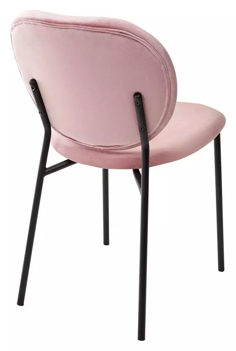 Стул MOD G062-78 розовый, велюр M-City