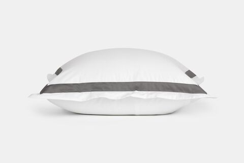 Наволочки 2шт 70х70 German Grass Alpine Graphite Allure с широким кантом