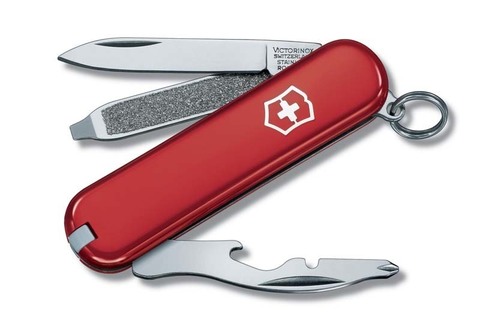 Нож Victorinox Rally 58мм 9 функций красный (0.6163)