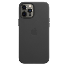 iPhone 12 Pro Max Leather Case with MagSafe Black