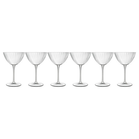 Набор бокалов 6шт 0.22л для мартини Luigi Bormioli Вечеринка