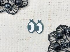 Деревянные глазки для игрушек, р. 1,7х1,8 см