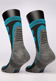 Термоноски с шерстью Nordski Wool Light blue / Black
