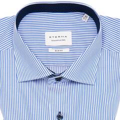 Сорочка мужская Eterna Slim Fit 8992-F140-16 в синюю полоску
