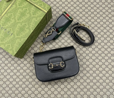 Сумка Gucci Horsebit 1955 черный