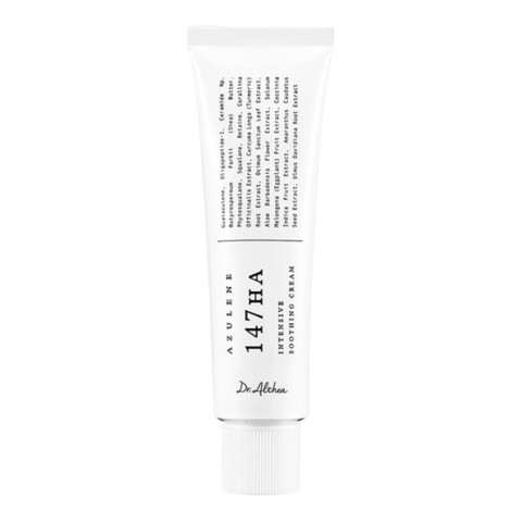 Dr. Althea Pro Lab Azulene 147 HA-Intensive Soothing Cream успокаивающий крем с азуленом для ухода за сухой и чувствительной кожи (10 мл.)