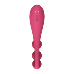 Мультифункциональный вибратор для тройной стимуляции Satisfyer Tri Ball 1 красный