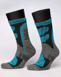 Термоноски с шерстью Nordski Wool Light blue / Black