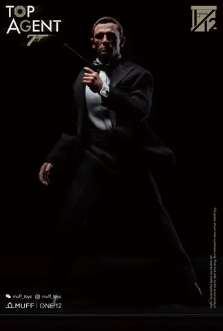 Фигурка Агент 007 Джеймс Бонд Дэниел Крейг масштаб 1/12