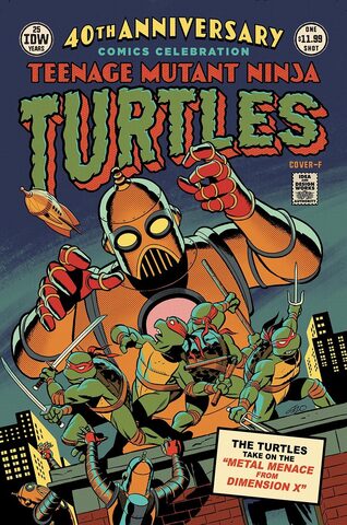 Teenage Mutant Ninja Turtles 40th Anniversary Comics Celebration #1 (Cover F)