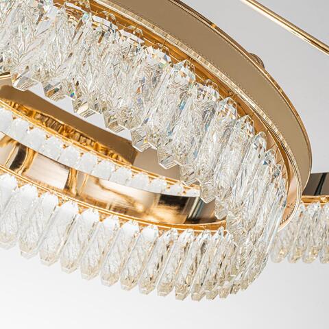 Подвесная светодиодная люстра Favourite Visconte 4304-10P