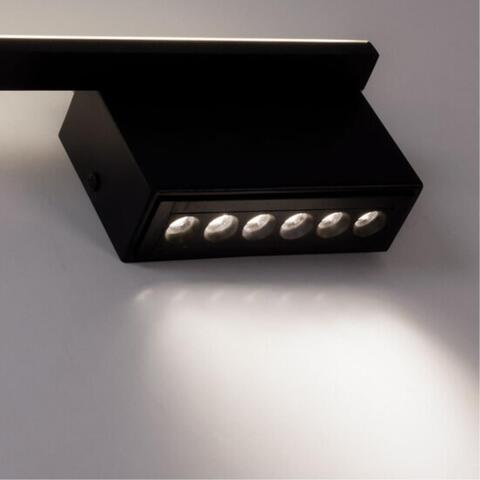 Настенный светодиодный светильник Arte Lamp SARGAS A2026AP-1BK