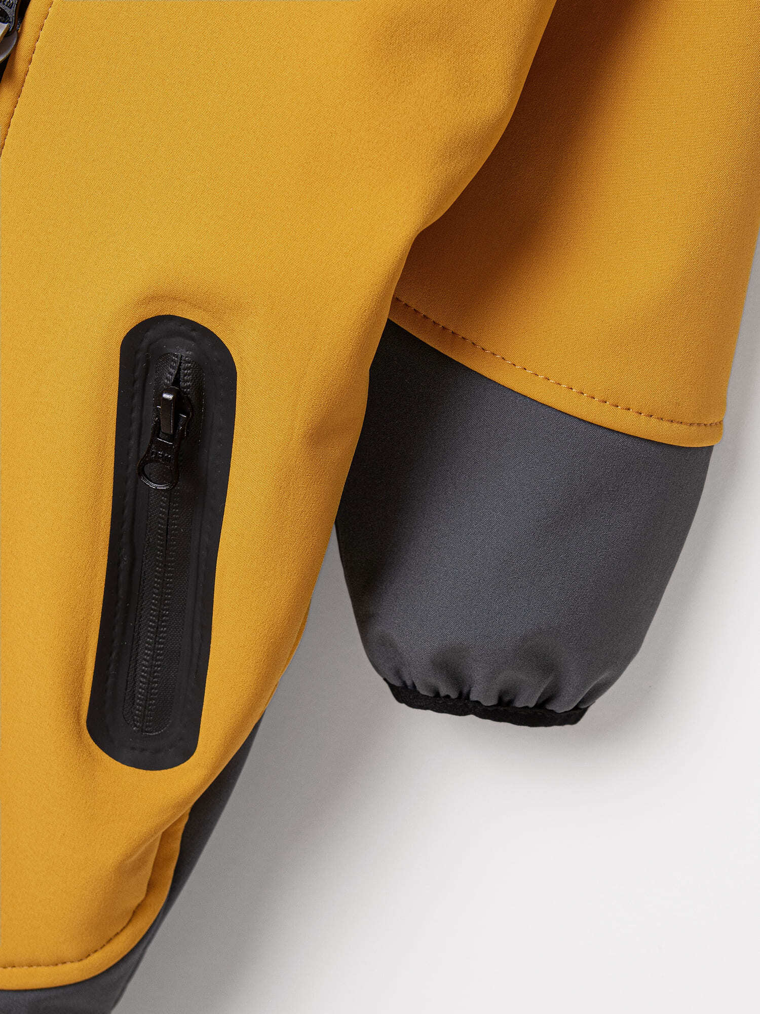 комбинезон softshell демисезонный "горчица"  по распродаже
