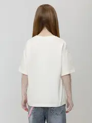фуфайка  для девочки  КР 302838/белая лилия к605