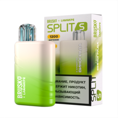 BRUSKO SPLIT L 5000 ЭСДН с ароматом винограда (М)