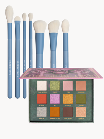 Набор из 7 кистей GRACEFUL BLUE & EYES NEVER LIE часть I