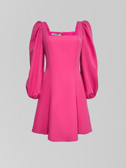 Платье By Style Janetta с квадратным вырезом и пышными рукавами