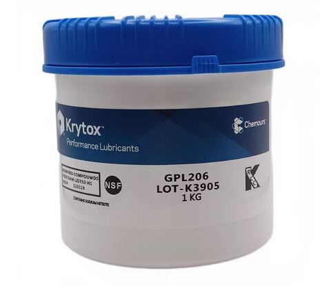Krytox GPL-206 - консистентная пищевая смазка - 1 кг